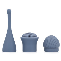  Loveline Le Thrill - Vibrateur Interchangeable 10 Vitesses - Bleu
